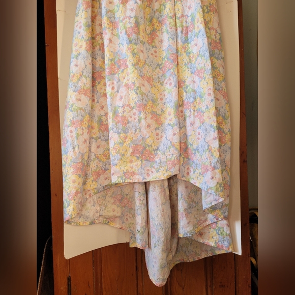 Jillian Harris x Joe Fresh Blushing Flower Black Tie Dress  2X - Picture 6 of 14